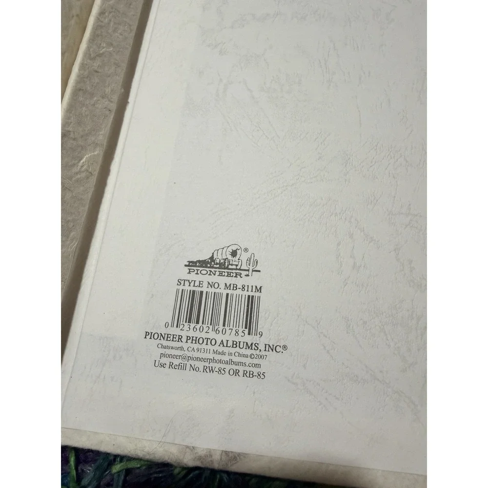 PIONEER EZ LOAD Top Load 8-1/2x11 Photo Memory Book Scrapbook NEW Textured Cover